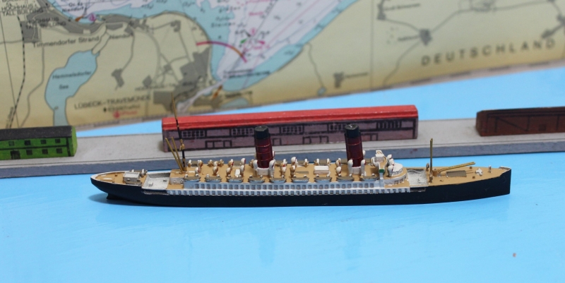 Passenger vessel "Campania" Cunard line (1 p.) GB 1893 Navis NM 902